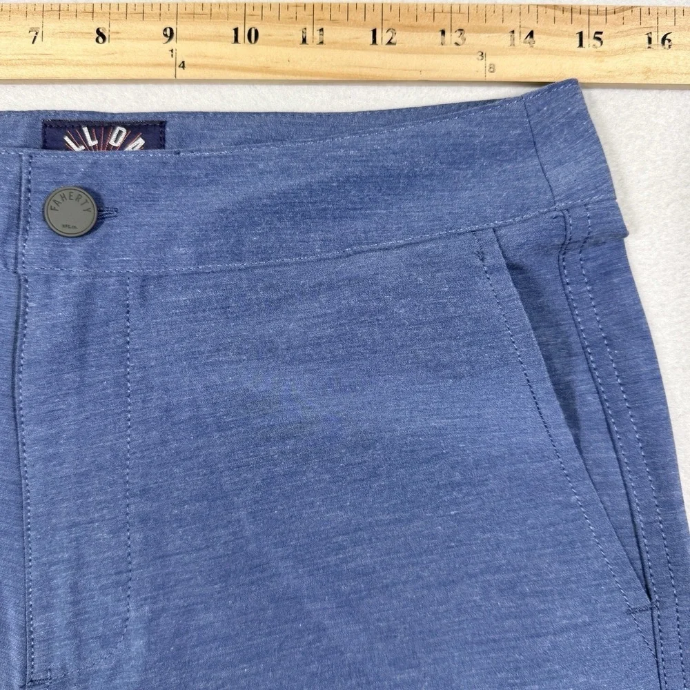 Faherty All Day Shorts Mens 28 Drawstring Performance Stretch Chino‎ 8